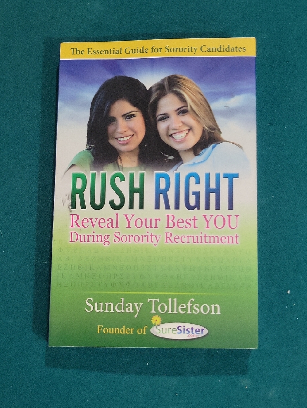 Rush Right: Reveal Your Best You — Green Gradient Paperback